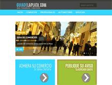 Tablet Screenshot of guiadelaplata.com